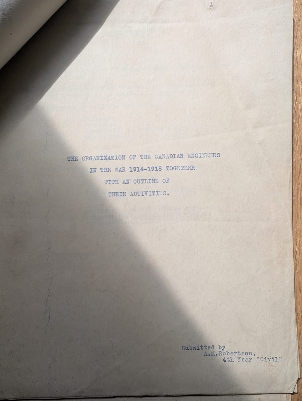 Title page
