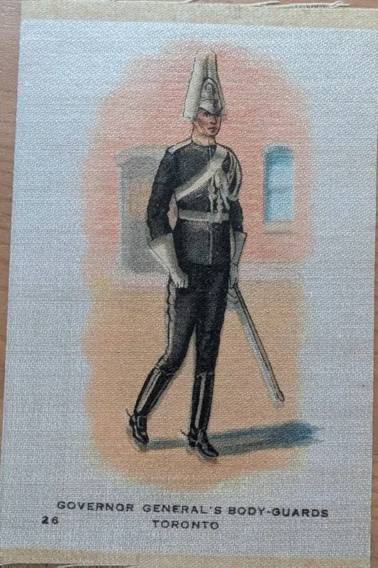 Silk Card: Governor General's Body-Guards