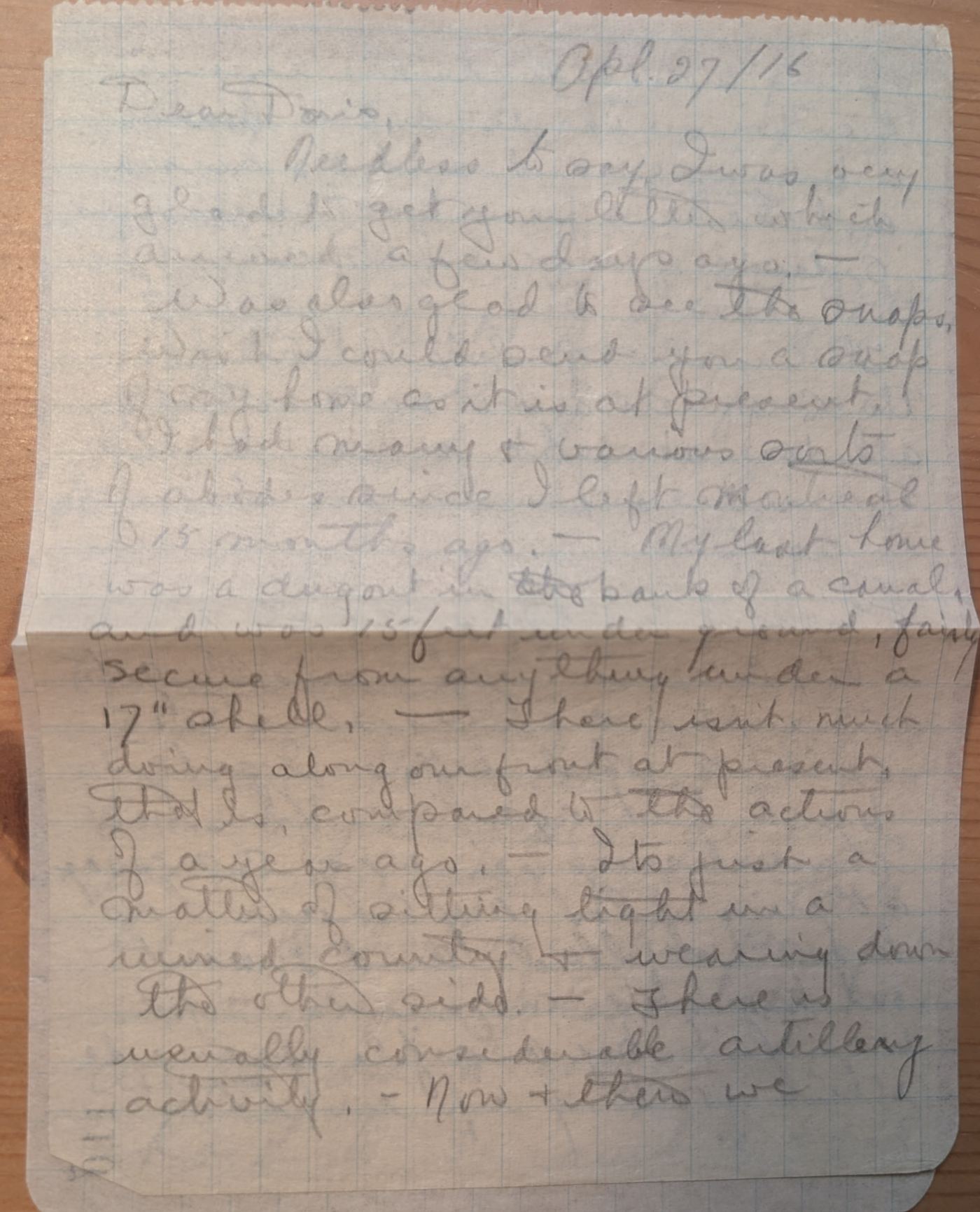 Letter scan