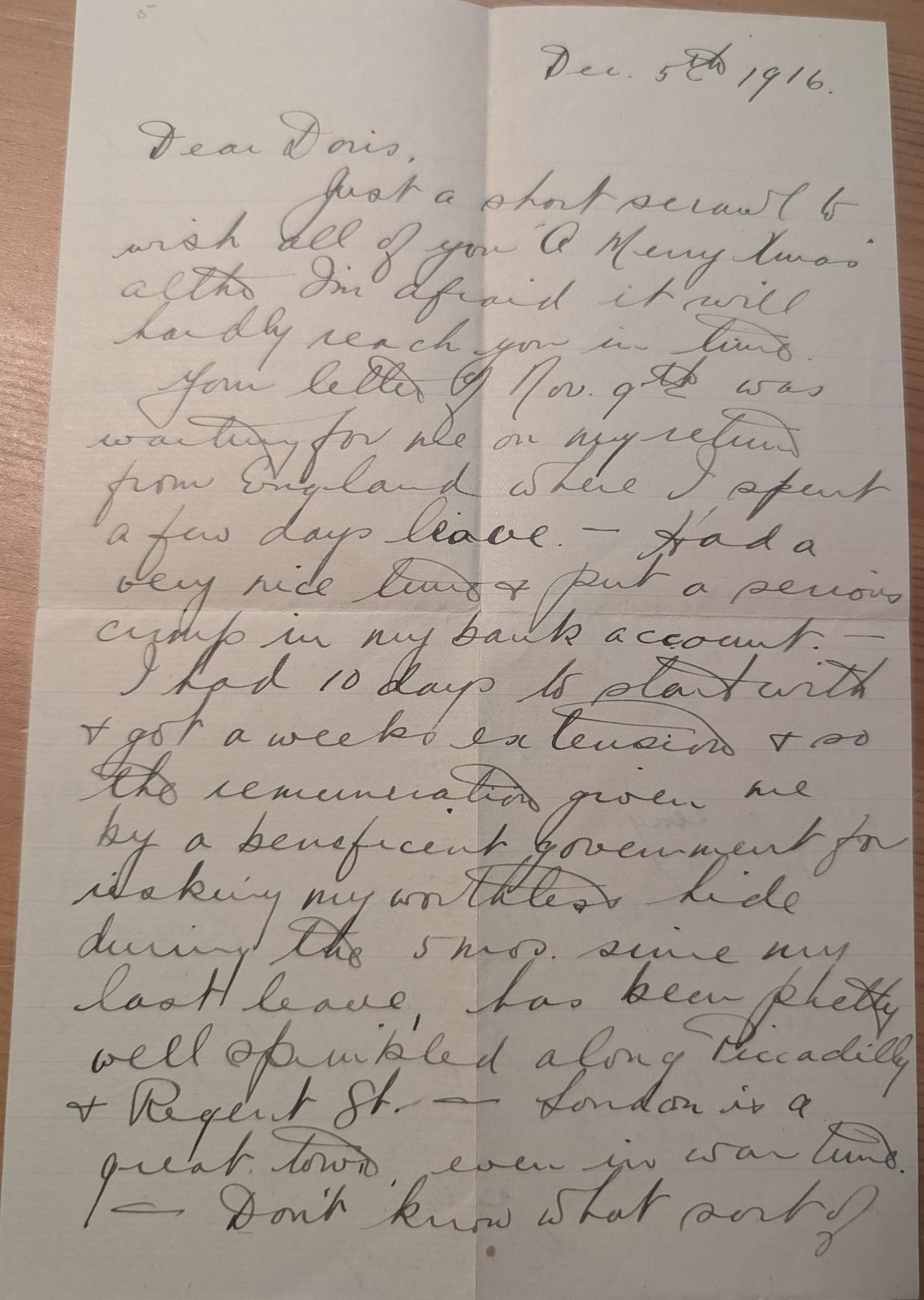 Letter scan
