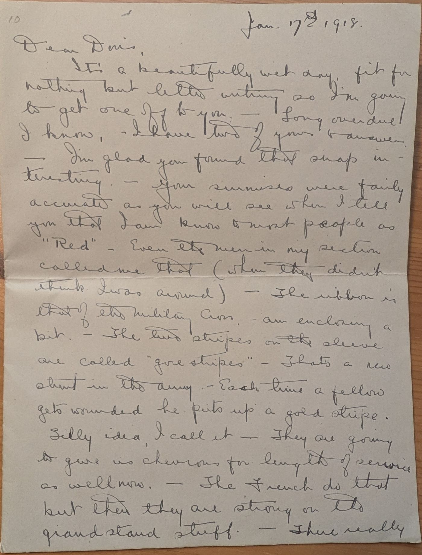 Letter scan