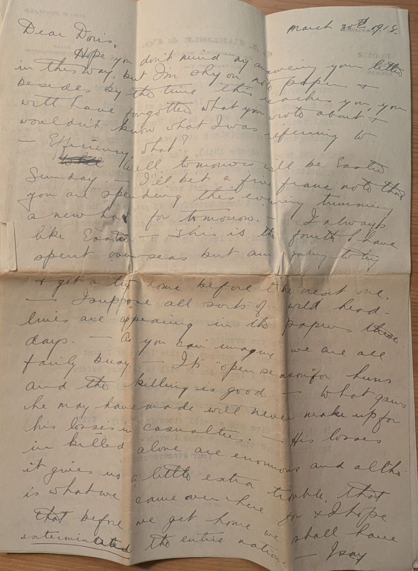 Letter scan