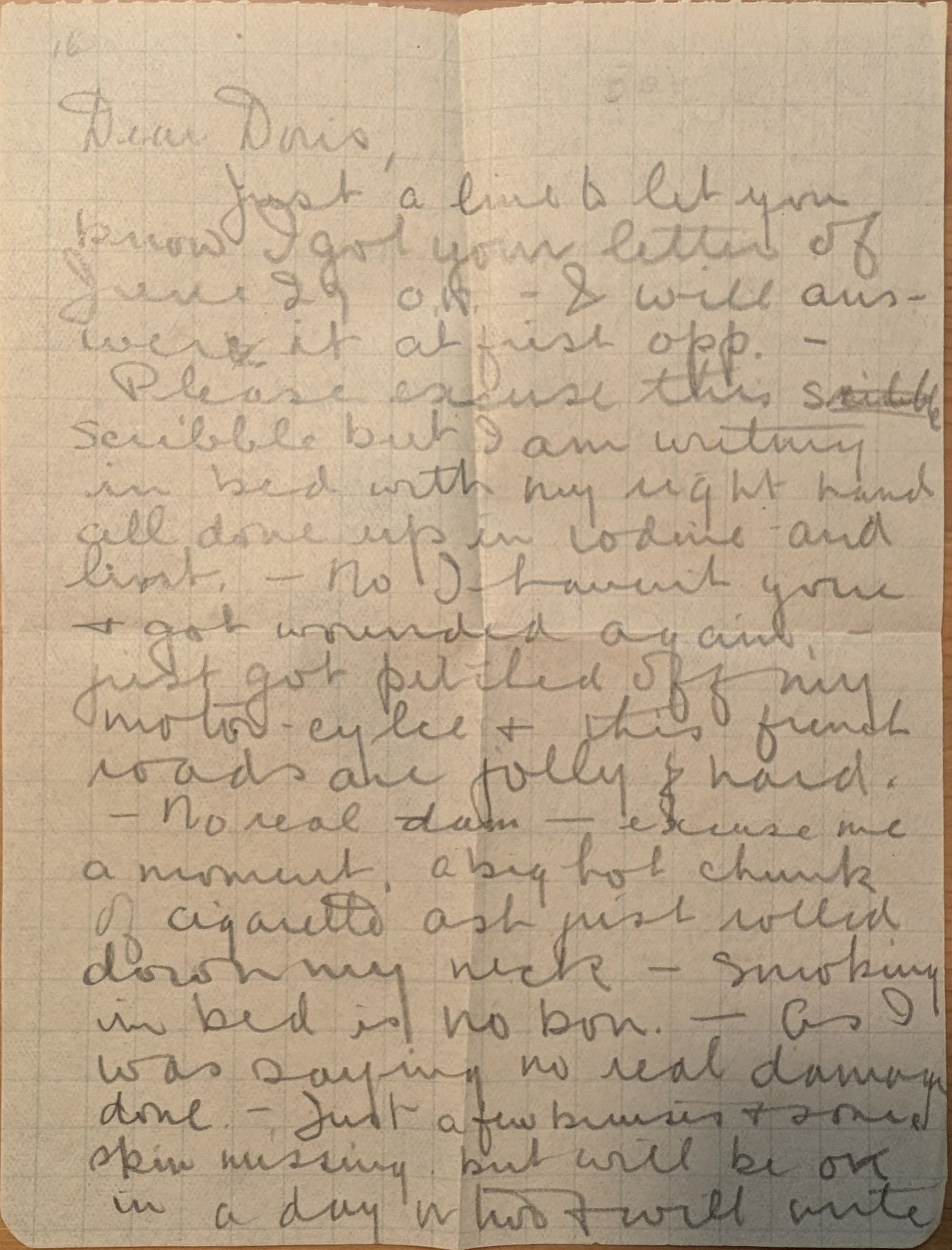 Letter scan