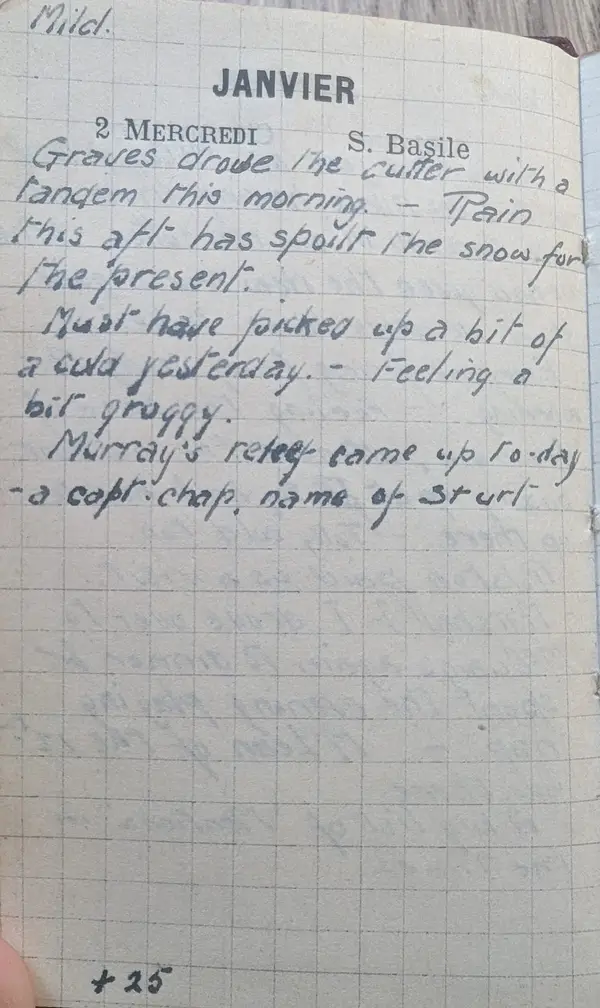 Diary scan, January 2, 1918 (Wednesday)